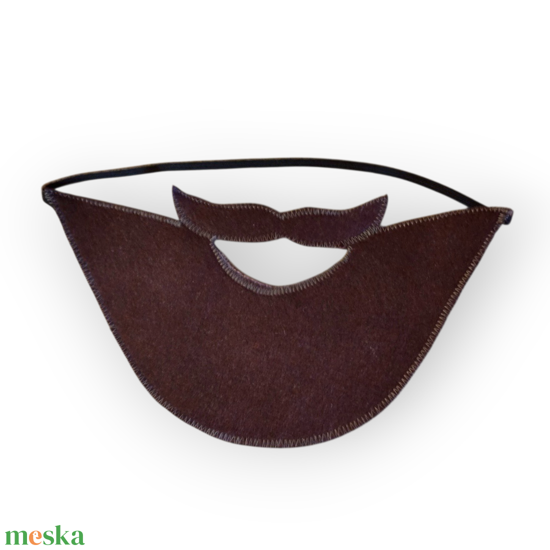 Szakáll filcből - ruha & divat - jelmez & álarc - álarc - Meska.hu