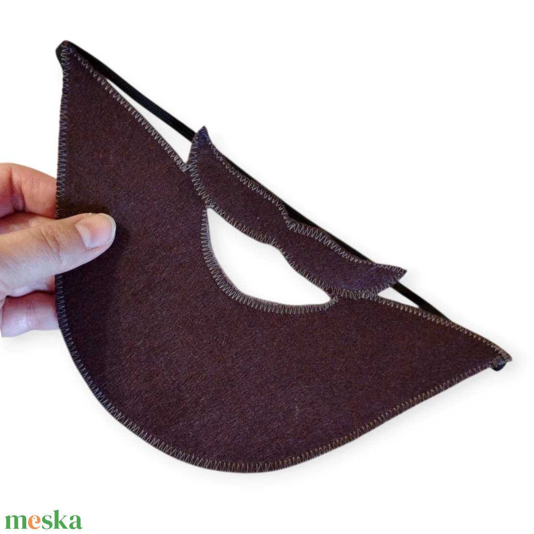 Szakáll filcből - ruha & divat - jelmez & álarc - álarc - Meska.hu