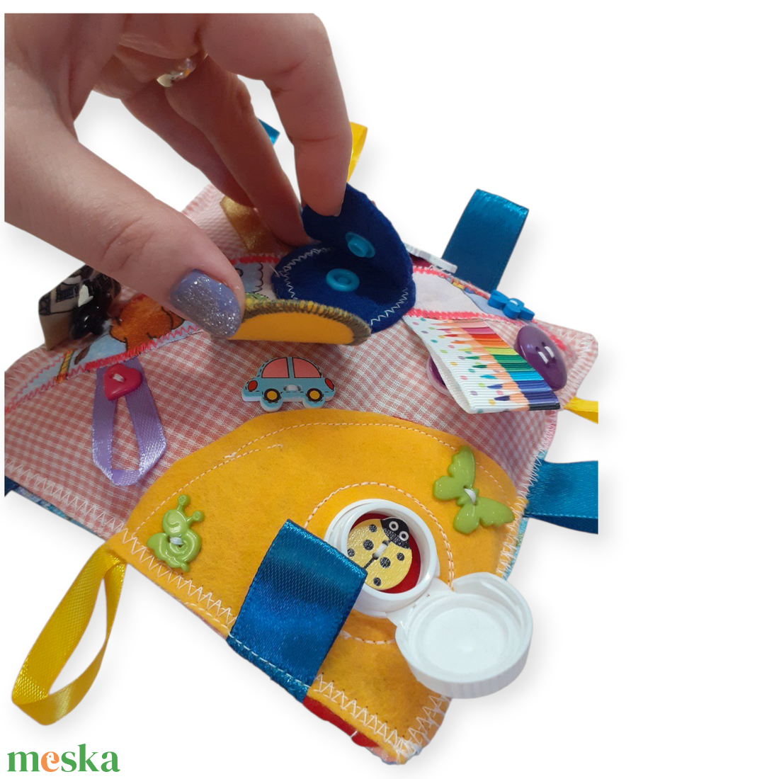 Matató birizgapárna - játék & sport - készségfejlesztő és logikai játék - oktató játékok - Meska.hu