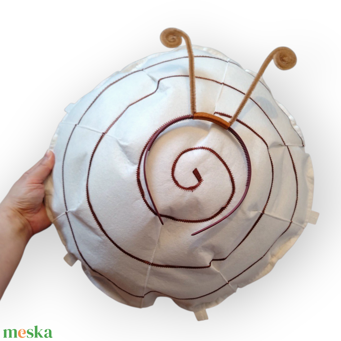 Felnőtt méretű csigaház  filcből és csáp - ruha & divat - jelmez & álarc - jelmez - Meska.hu