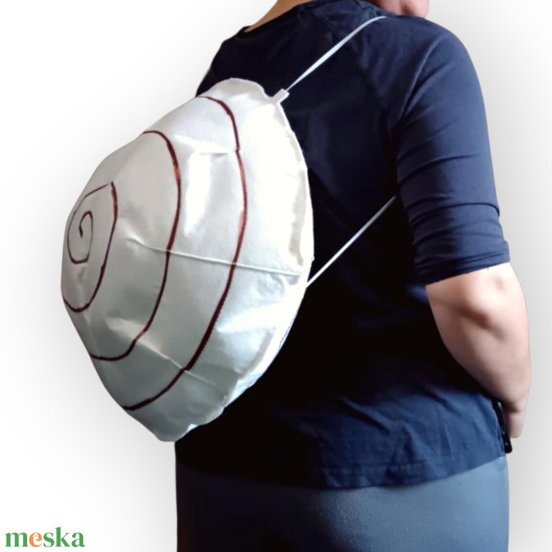 Felnőtt méretű csigaház  filcből és csáp - ruha & divat - jelmez & álarc - jelmez - Meska.hu