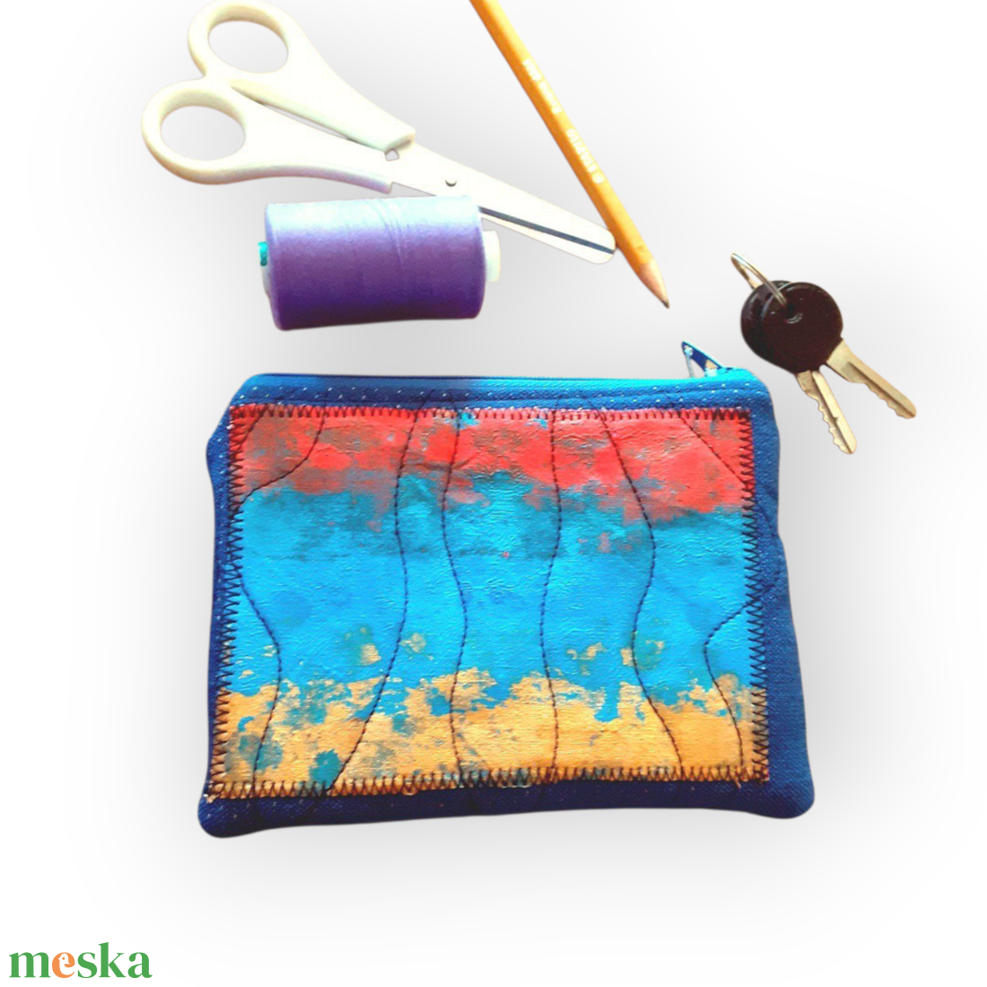 Pillangós pénztárca  - táska & tok - neszesszer - Meska.hu