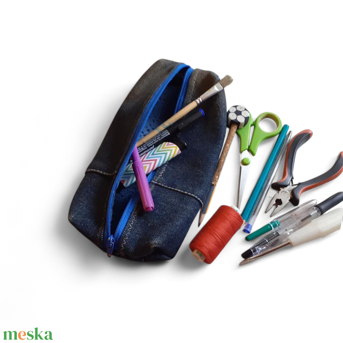 Farmer tolltartó - otthon & életmód - papír, írószer - tolltartó & ceruzatekercs - Meska.hu