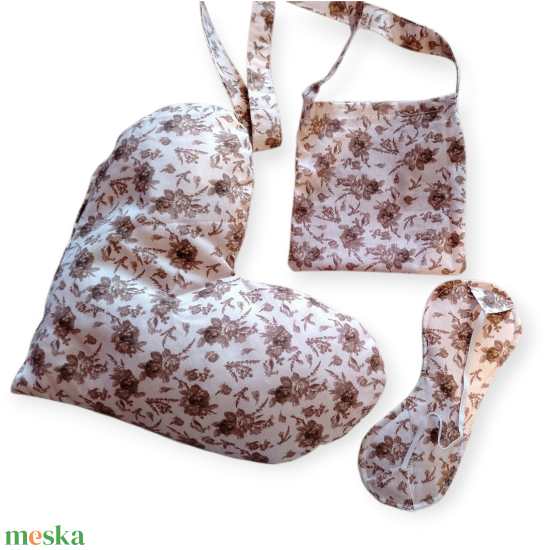 Szív alakú párna szett - otthon & életmód - lakástextil - párna & párnahuzat - díszpárna szett  - Meska.hu