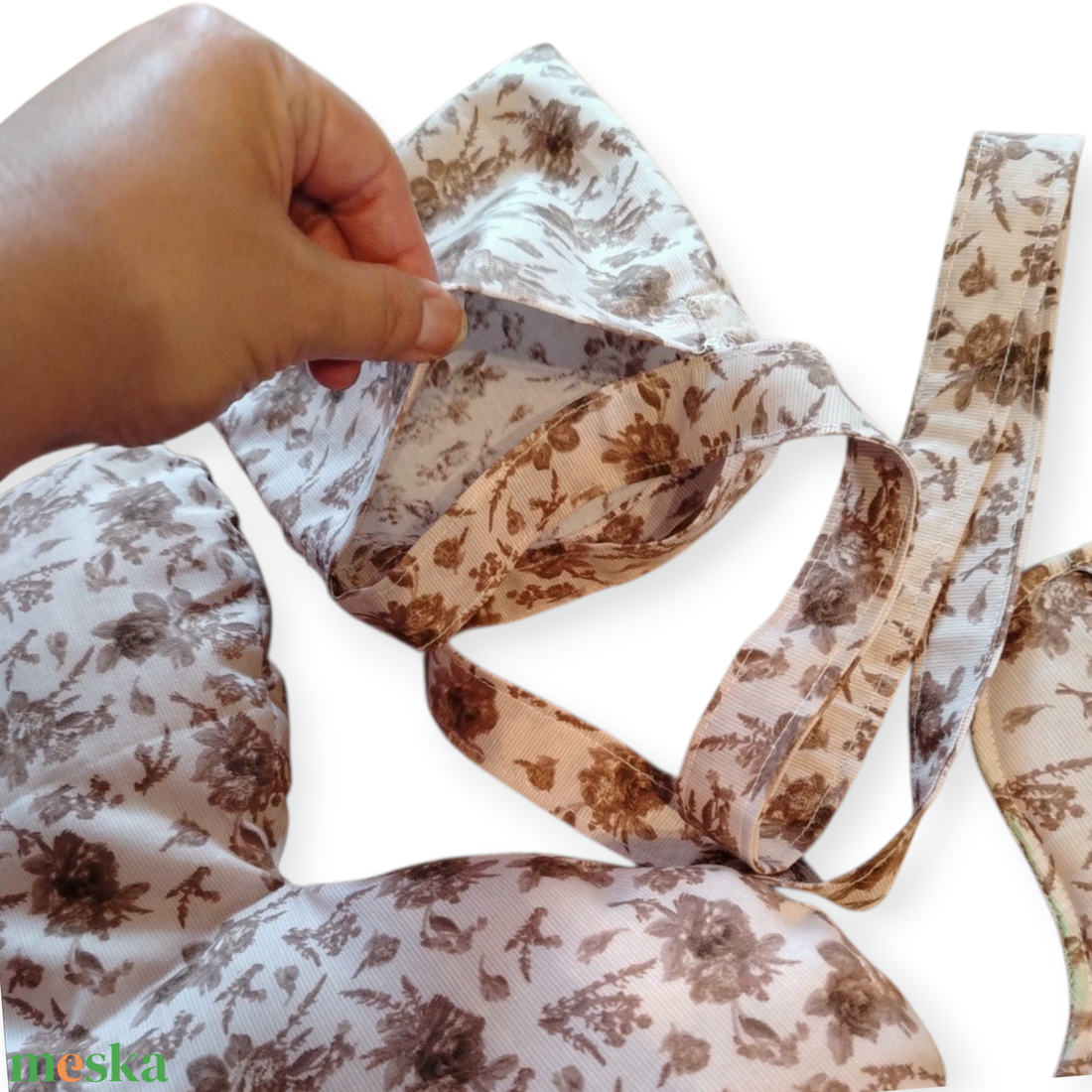 Szív alakú párna szett - otthon & életmód - lakástextil - párna & párnahuzat - díszpárna szett  - Meska.hu