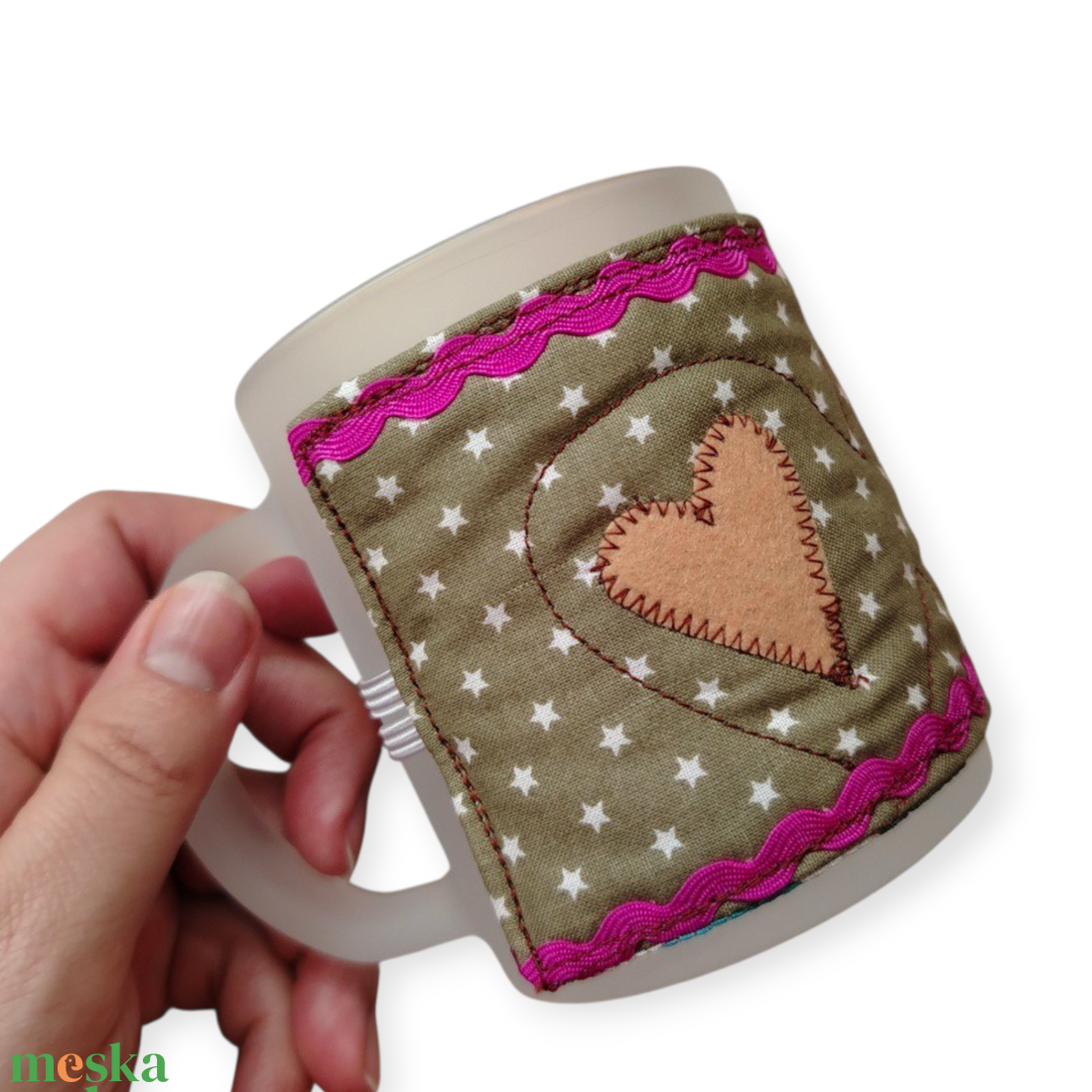 Teás textil szett ajándékötlet - otthon & életmód - konyhafelszerelés, tálalás - tálalás - bögre & csésze - Meska.hu