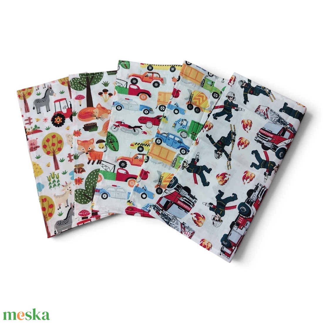 5db textil szalvéta - otthon & életmód - konyhafelszerelés, tálalás - konyhai textil - szalvéta - Meska.hu