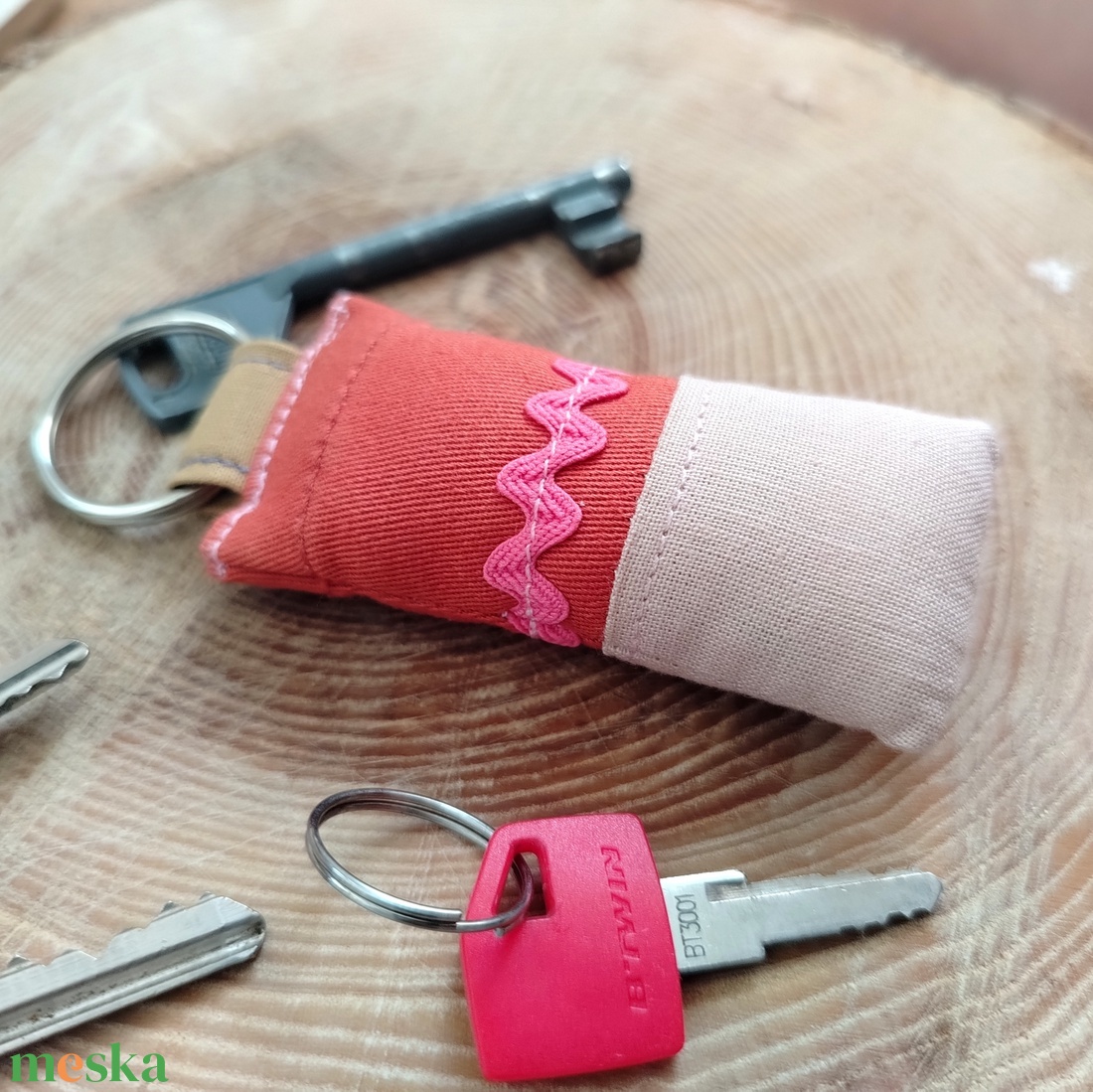  Textil kulcstartó - táska & tok - kulcstartó & táskadísz - kulcstartó - Meska.hu