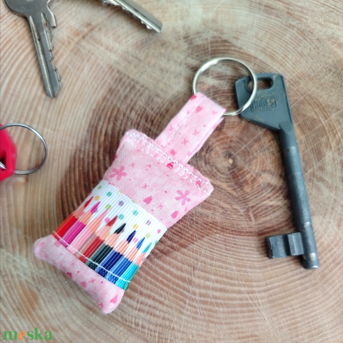  Textil kulcstartó - táska & tok - kulcstartó & táskadísz - kulcstartó - Meska.hu