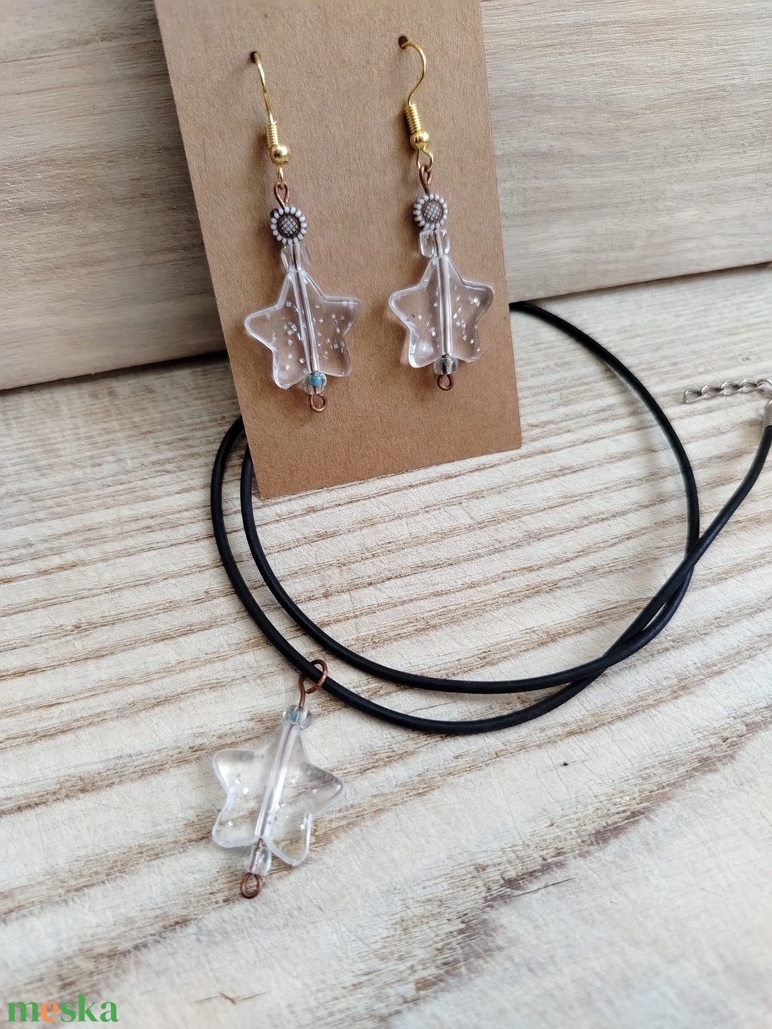 Csillagos Ékszer szett - ékszer - ékszerszett - Meska.hu