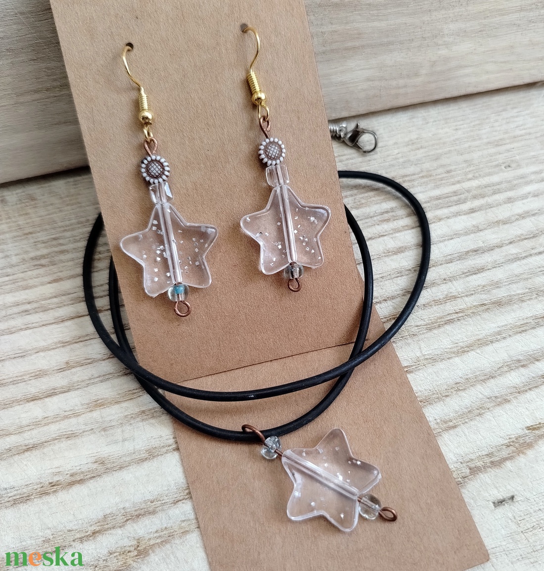 Csillagos Ékszer szett - ékszer - ékszerszett - Meska.hu