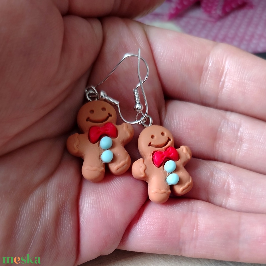 Mézi fülbevaló - ékszer - fülbevaló - lógó csepp fülbevaló - Meska.hu