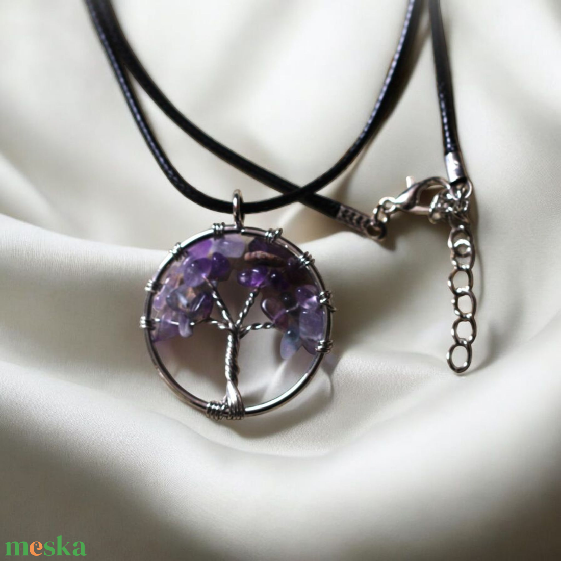 Életfa medál - ékszer - nyaklánc - medálos nyaklánc - Meska.hu