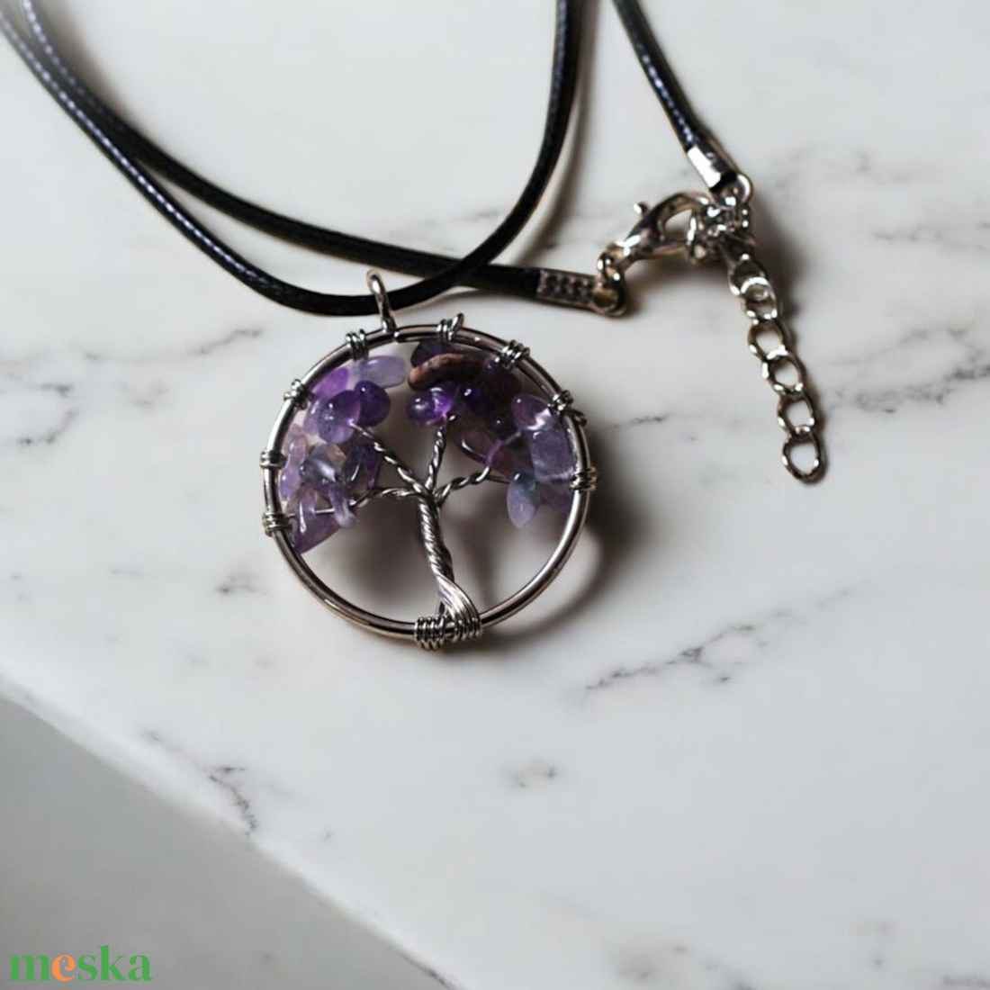 Életfa medál - ékszer - nyaklánc - medálos nyaklánc - Meska.hu