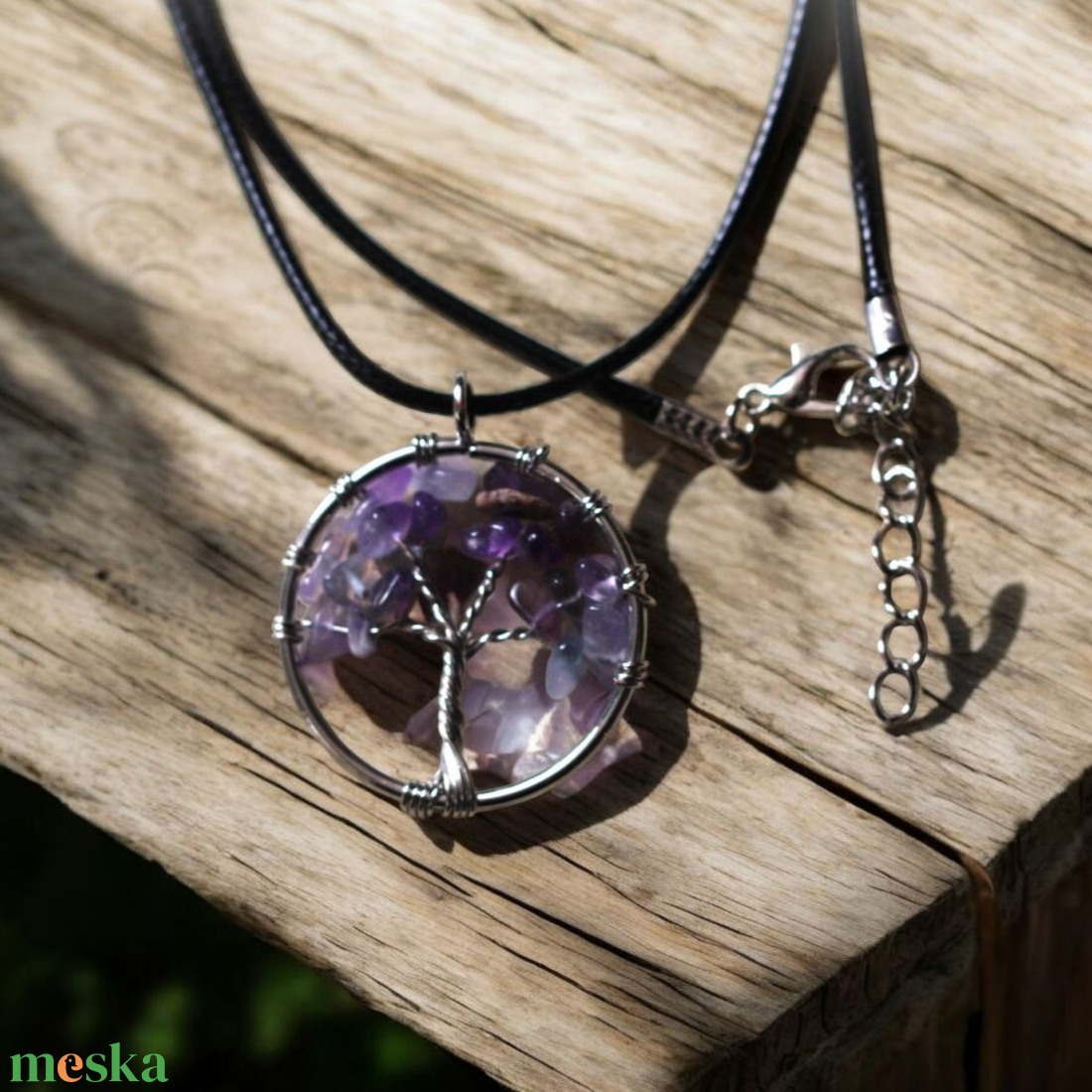 Életfa medál - ékszer - nyaklánc - medálos nyaklánc - Meska.hu
