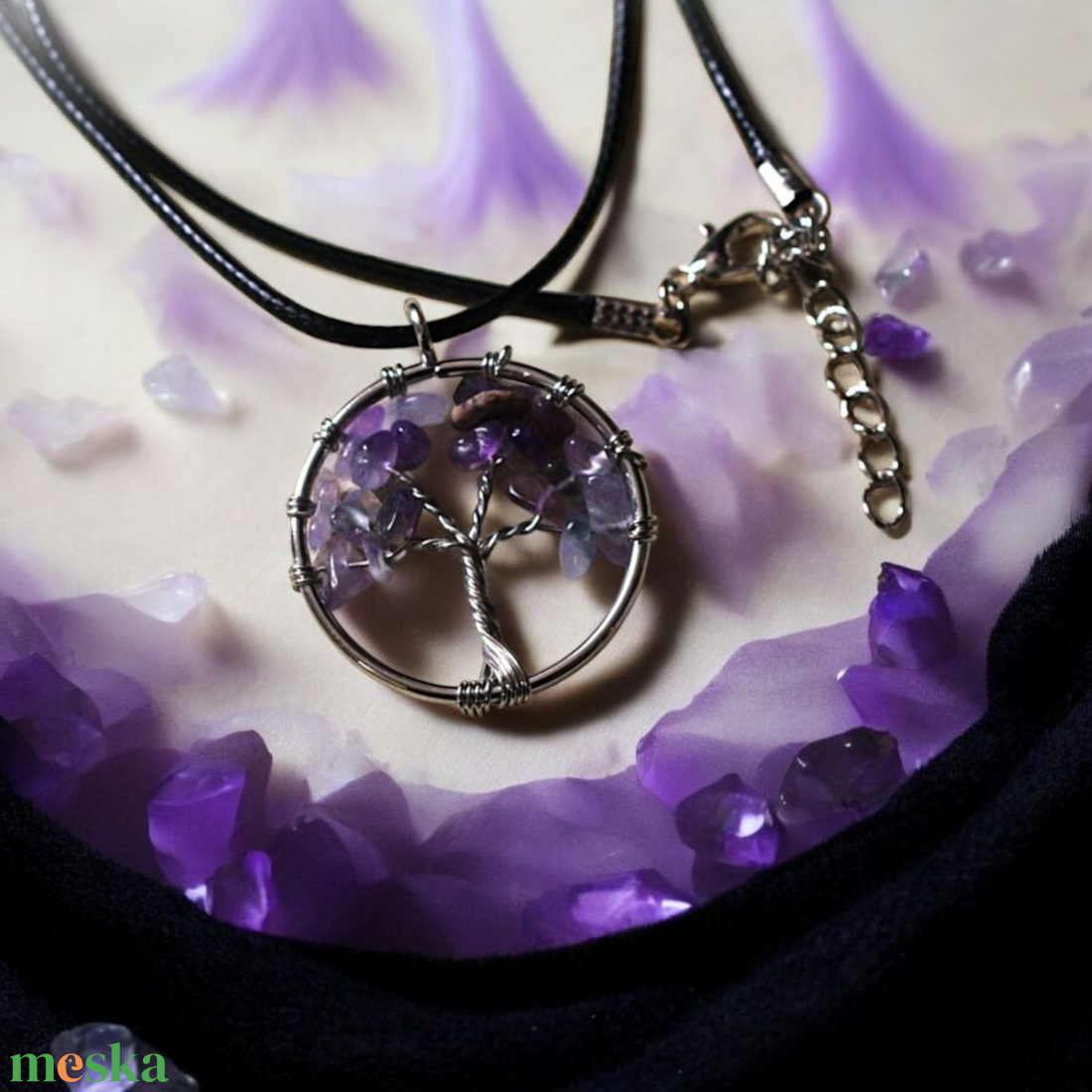 Életfa medál - ékszer - nyaklánc - medálos nyaklánc - Meska.hu