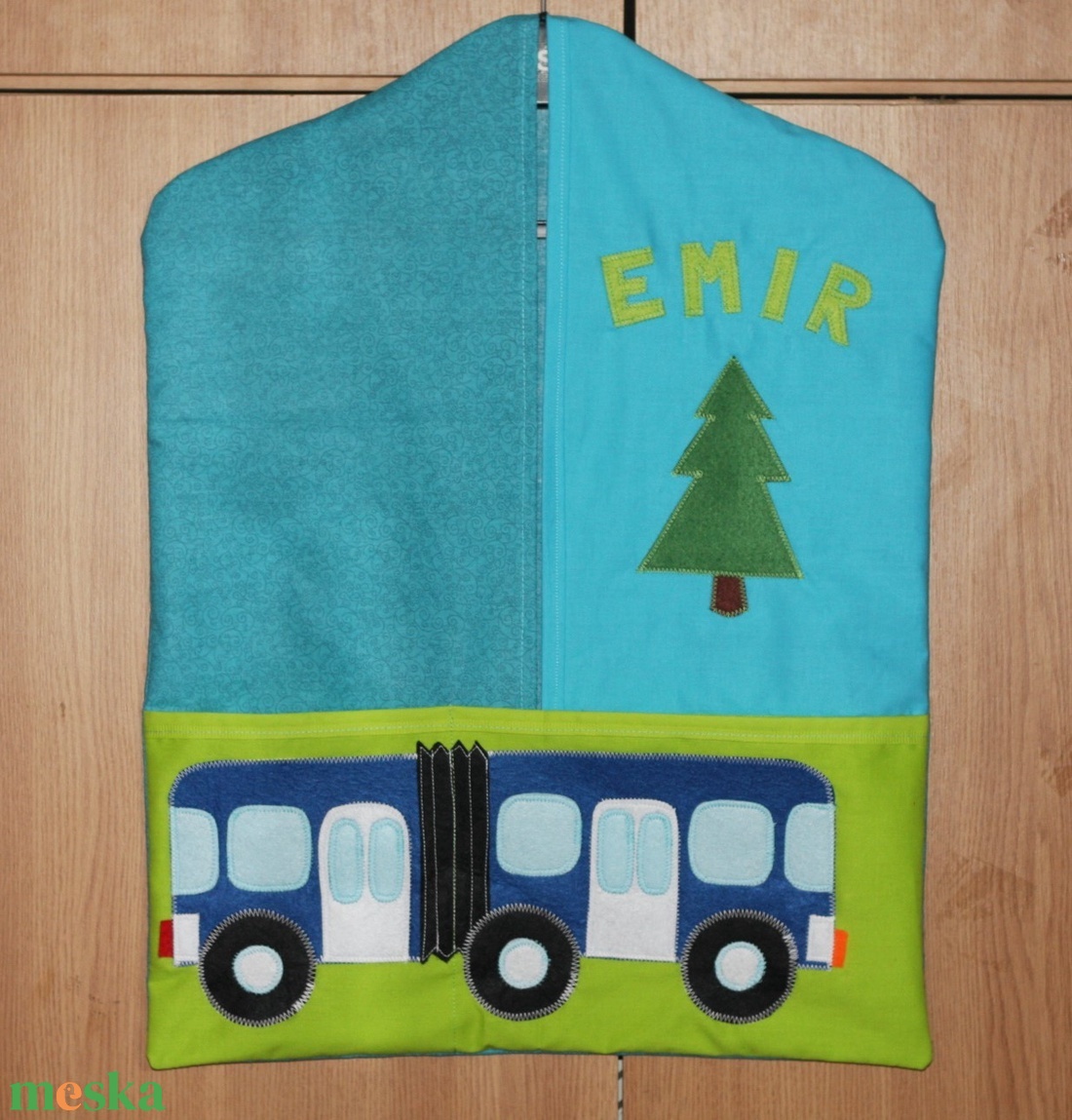 Buszos ovis zsák   - játék & sport - ovis felszerelés - ovis szett - Meska.hu