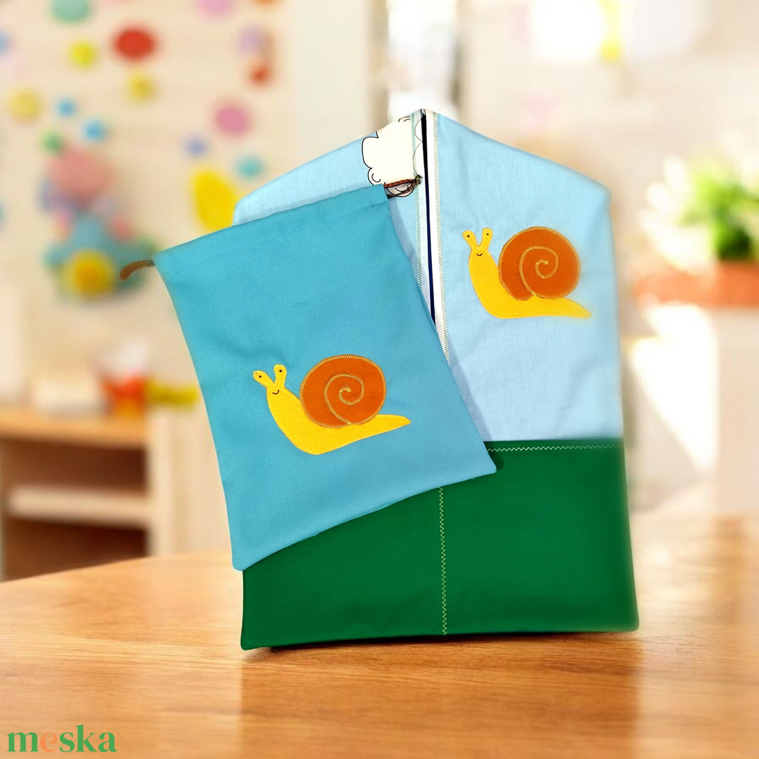 ovis zsák  jellel  (csiga) - játék & sport - ovis felszerelés - ovis szett - Meska.hu ovis zsák  jellel  (csiga) - játék & sport - ovis felszerelés - ovis szett - Meska.hu