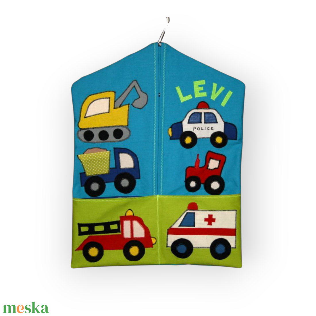 Járműves ovis zsák - játék & sport - ovis felszerelés - ovis szett - Meska.hu