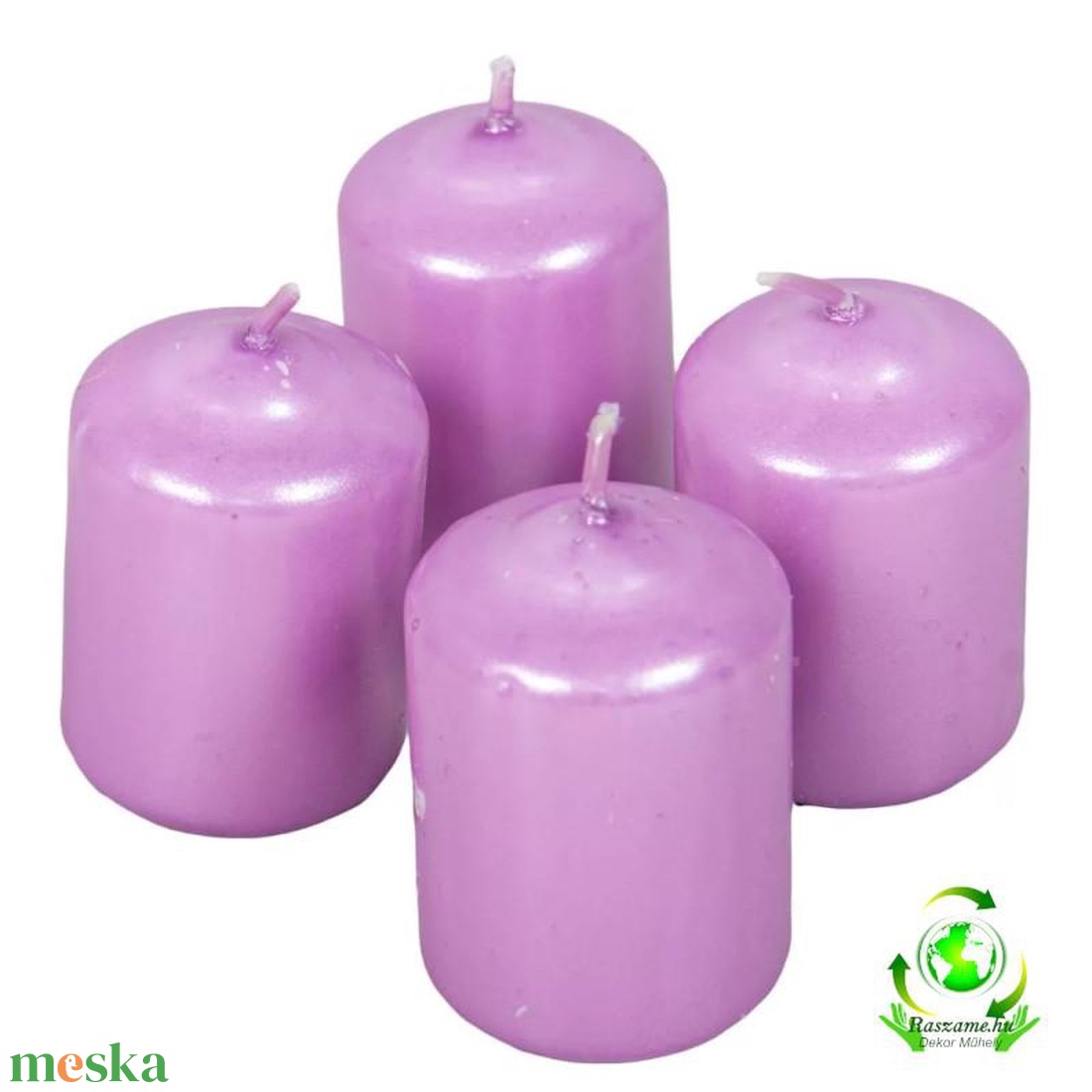 Metál adventi gyertya szett 40x60mm - ciklámen - kellékek & szerszámok - dekorációs kellékek - dekorációs gyertya - Meska.hu Metál adventi gyertya szett 40x60mm - ciklámen - kellékek & szerszámok - dekorációs kellékek - dekorációs gyertya - Meska.hu