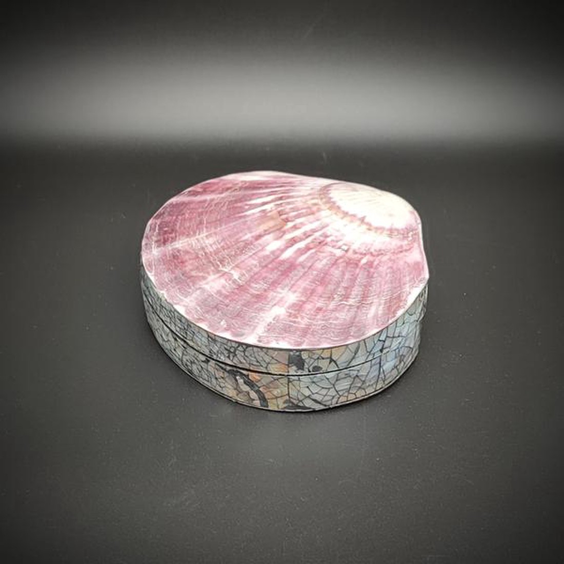 Lila-fehér kagyló ékszertartó doboz romantikus ajándékdoboz 1010 cm - ékszer - ékszertartó - ékszerdoboz - Meska.hu Lila-fehér kagyló ékszertartó doboz romantikus ajándékdoboz 1010 cm - ékszer - ékszertartó - ékszerdoboz - Meska.hu