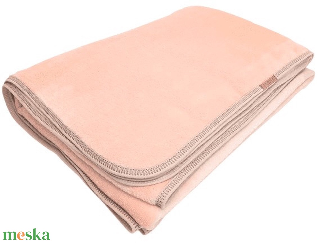 Barack színű plüss pléd gyerekeknek és felnőtteknek - otthon & életmód - lakástextil - felnőtt takaró, pléd - Meska.hu