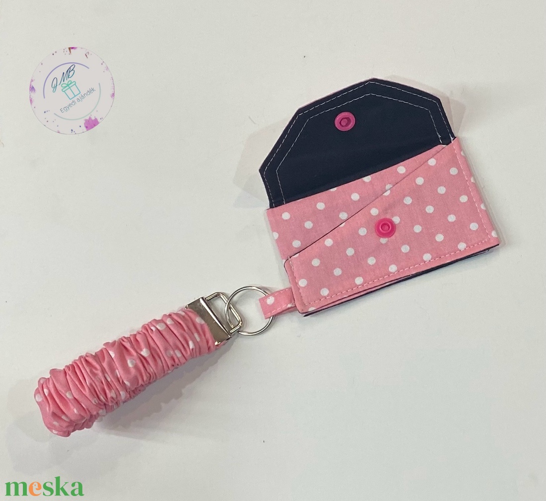 Textil kártya és pénztárca csuklópánttal - otthon & életmód - lakástextil - varrókellék - Meska.hu