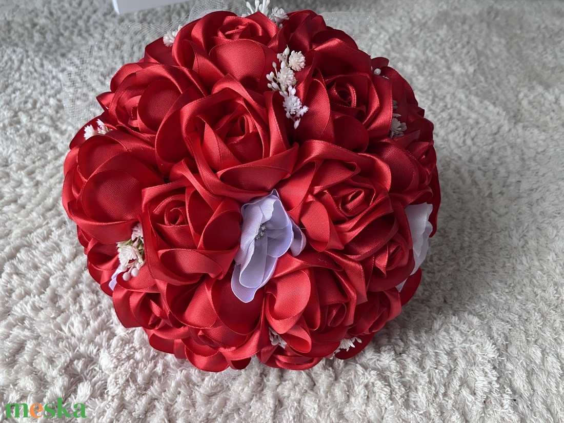 Örökcsokor - esküvő - menyasszonyi- és dobócsokor - Meska.hu