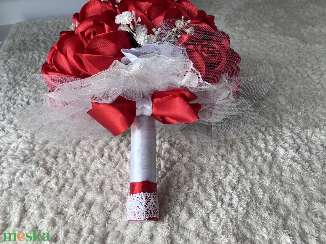 Örökcsokor - esküvő - menyasszonyi- és dobócsokor - Meska.hu