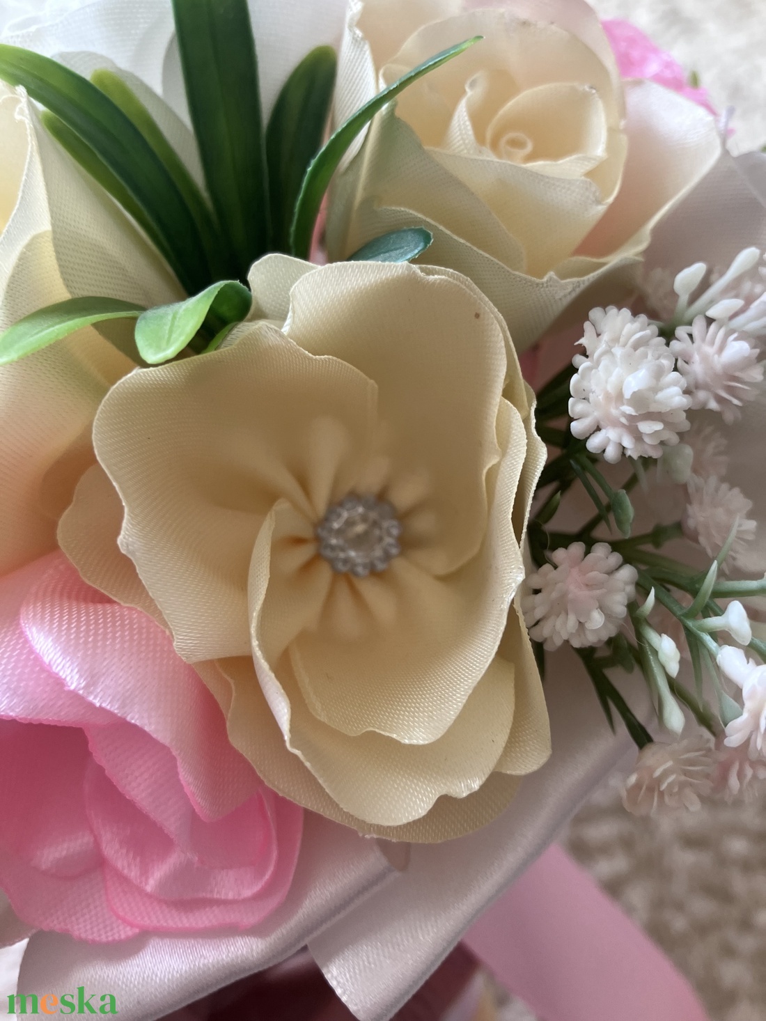 Örökcsokor  - esküvő - menyasszonyi- és dobócsokor - Meska.hu