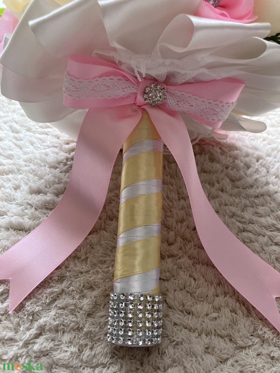 Örökcsokor  - esküvő - menyasszonyi- és dobócsokor - Meska.hu