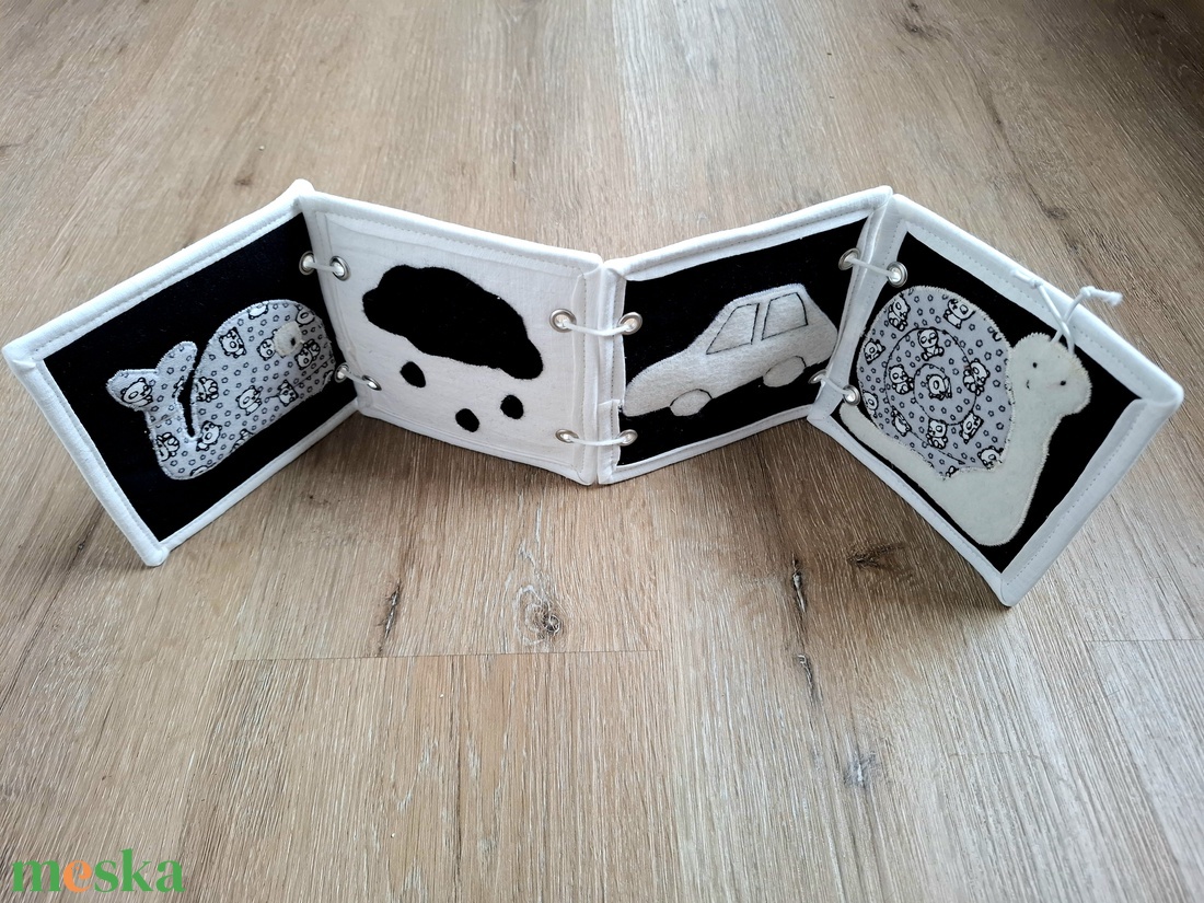 Fekete-fehér kontrasztos könyv - játék & sport - Meska.hu