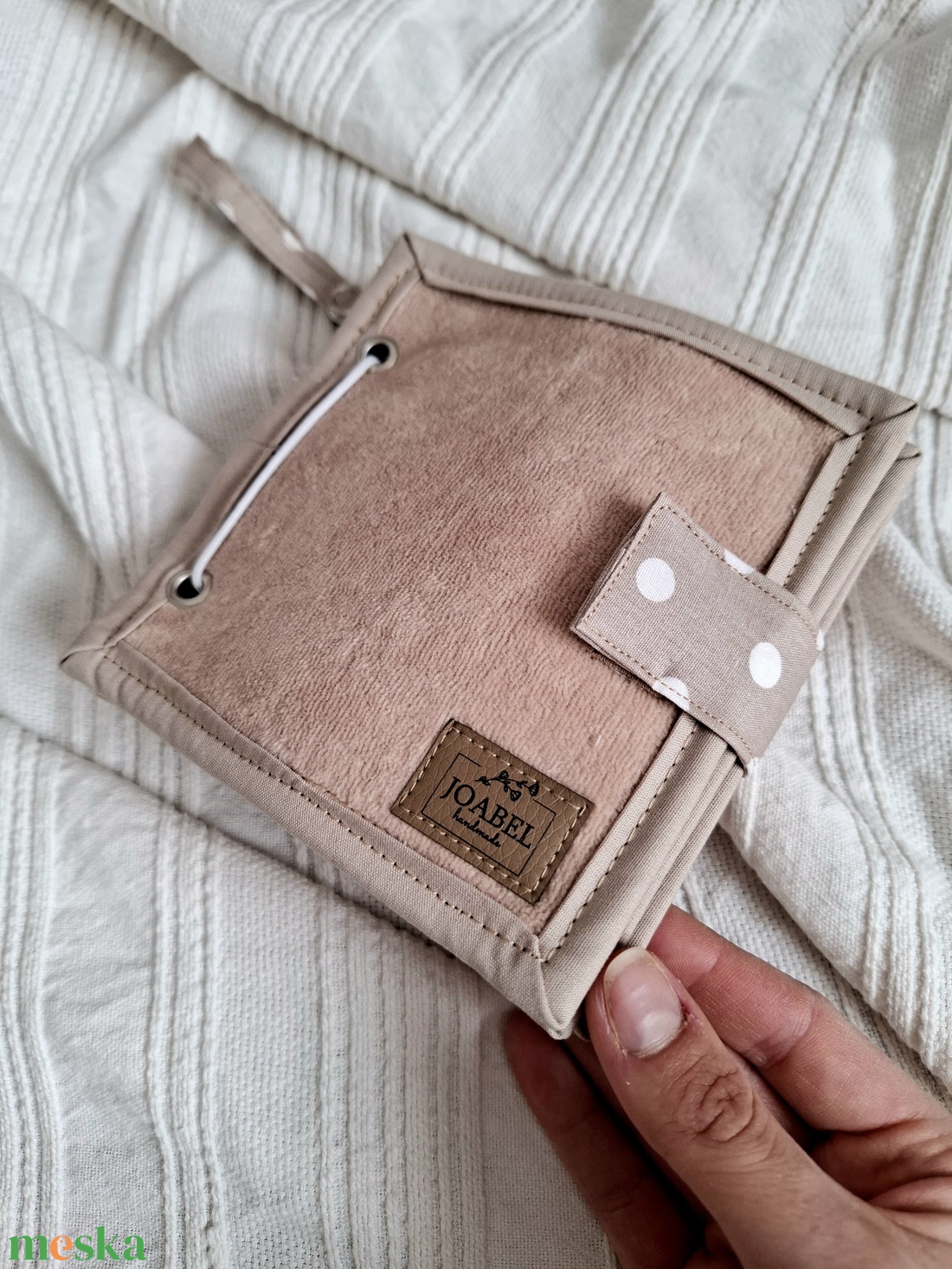 Textil babakönyv 4 hónapos kortól - baba - mama - baba játékok - textilkönyv & babakönyv - Meska.hu