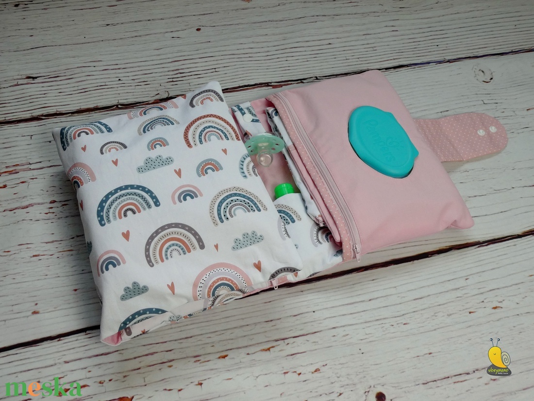 Maxi pelenkatartó táska mosható pelenkához - Szivárvány (mosható pelenka, mosipelus, pelenkazsák) - táska & tok - pelenkatáska - pelenkatartó tok - Meska.hu