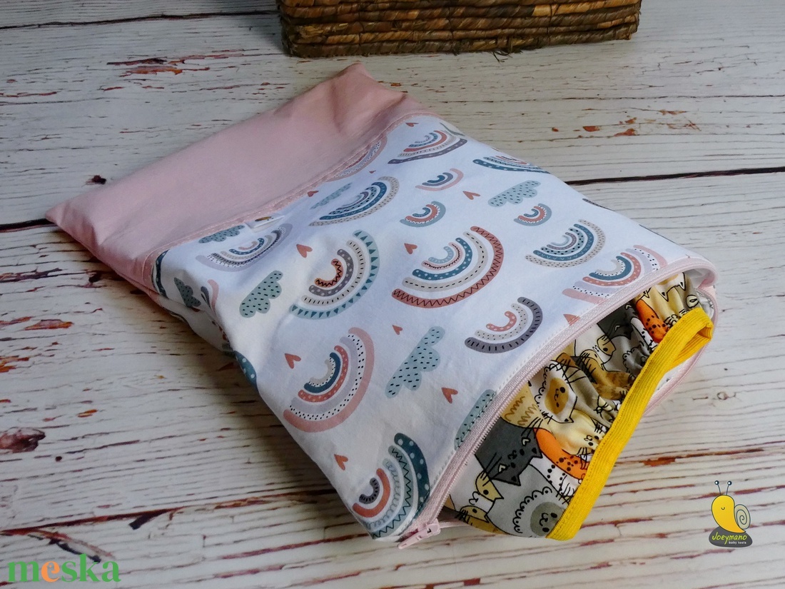 PUL zsák mosható pelenkához - Szivárvány (mosható pelenka, mosipelus, pelenkazsák) - szépségápolás - Meska.hu