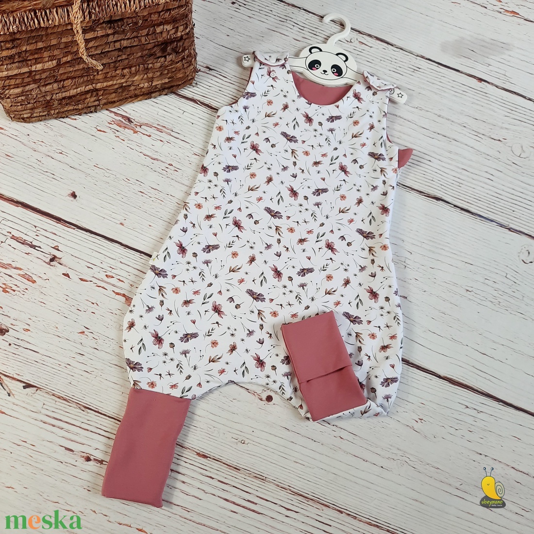 Tipegő hálózsák - Vadvirágok, 86, átmeneti - baba - mama - babaruházat - tipegőhálózsák - Meska.hu