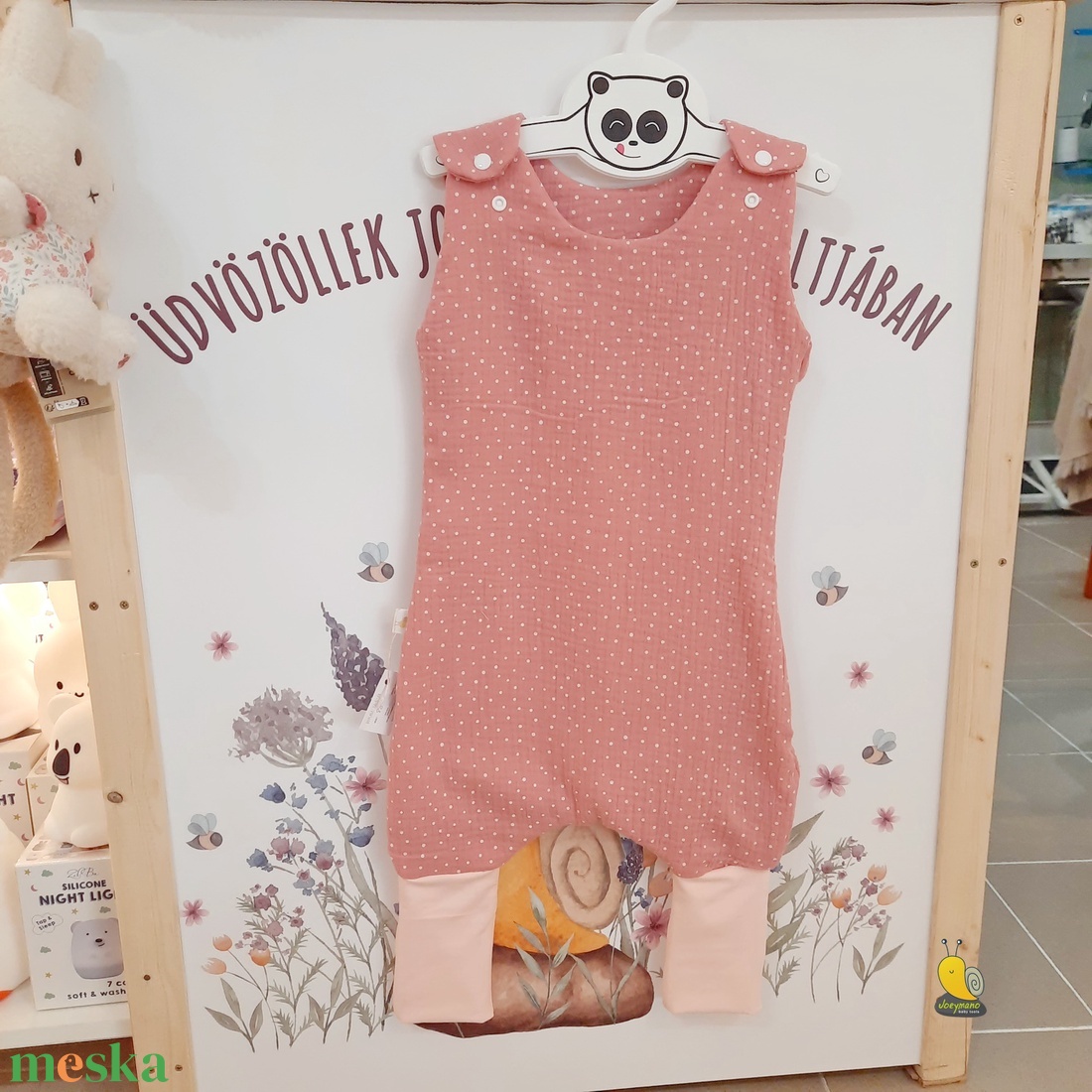 Duplagéz tipegő hálózsák - Mályva - ruha & divat - babaruha & gyerekruha - tipegőhálózsák - Meska.hu