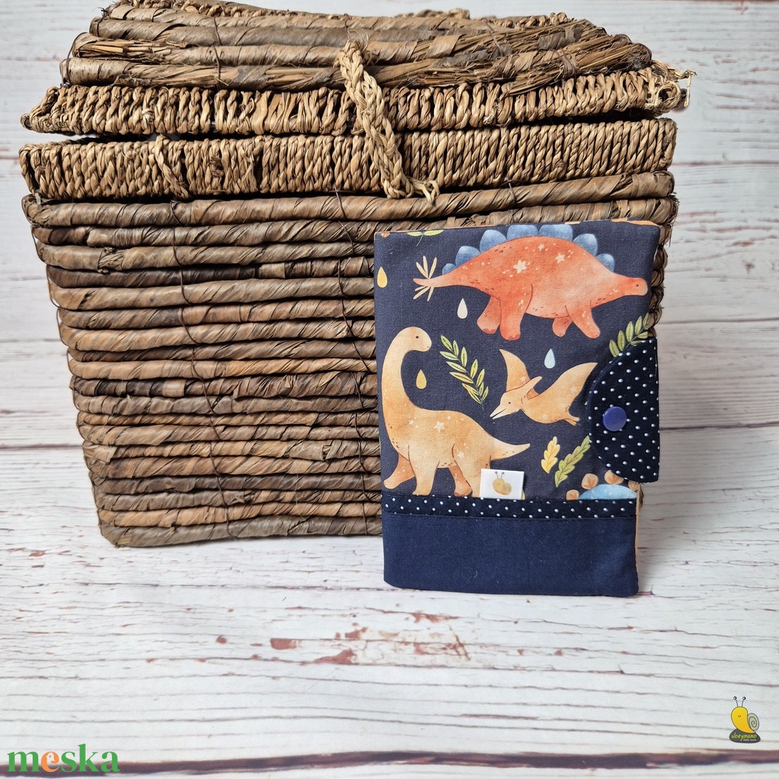 Egészségügyi kiskönyv borító - Dinók - táska & tok - pénztárca & más tok - kártyatartó & irattartó - Meska.hu