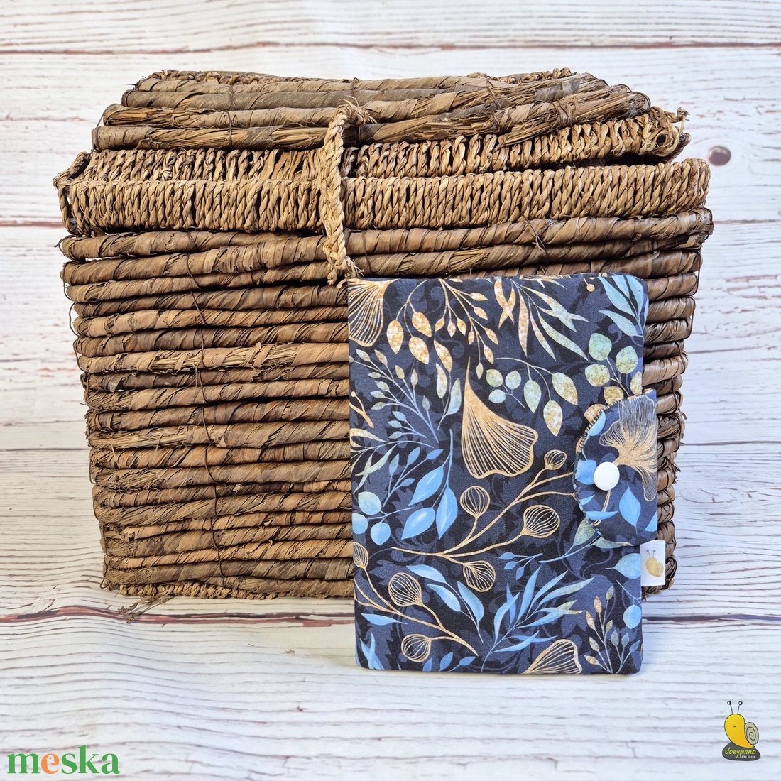 Egészségügyi kiskönyv borító - Gingko - baba - mama - babaemlékek - egészségügyi kiskönyv borító - Meska.hu