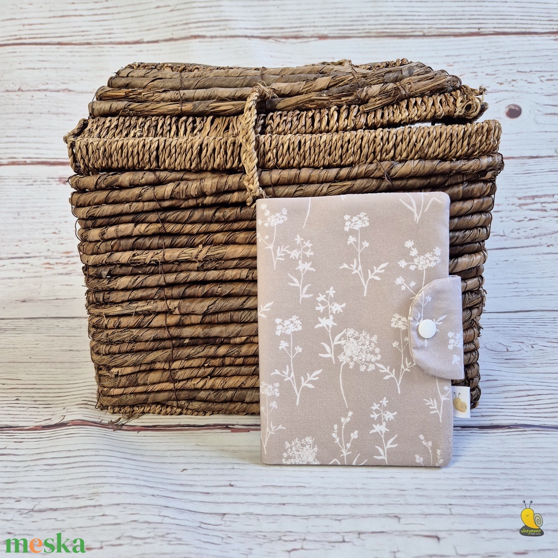 Egészségügyi kiskönyv borító - Mezei virágok - baba - mama - babaemlékek - egészségügyi kiskönyv borító - Meska.hu