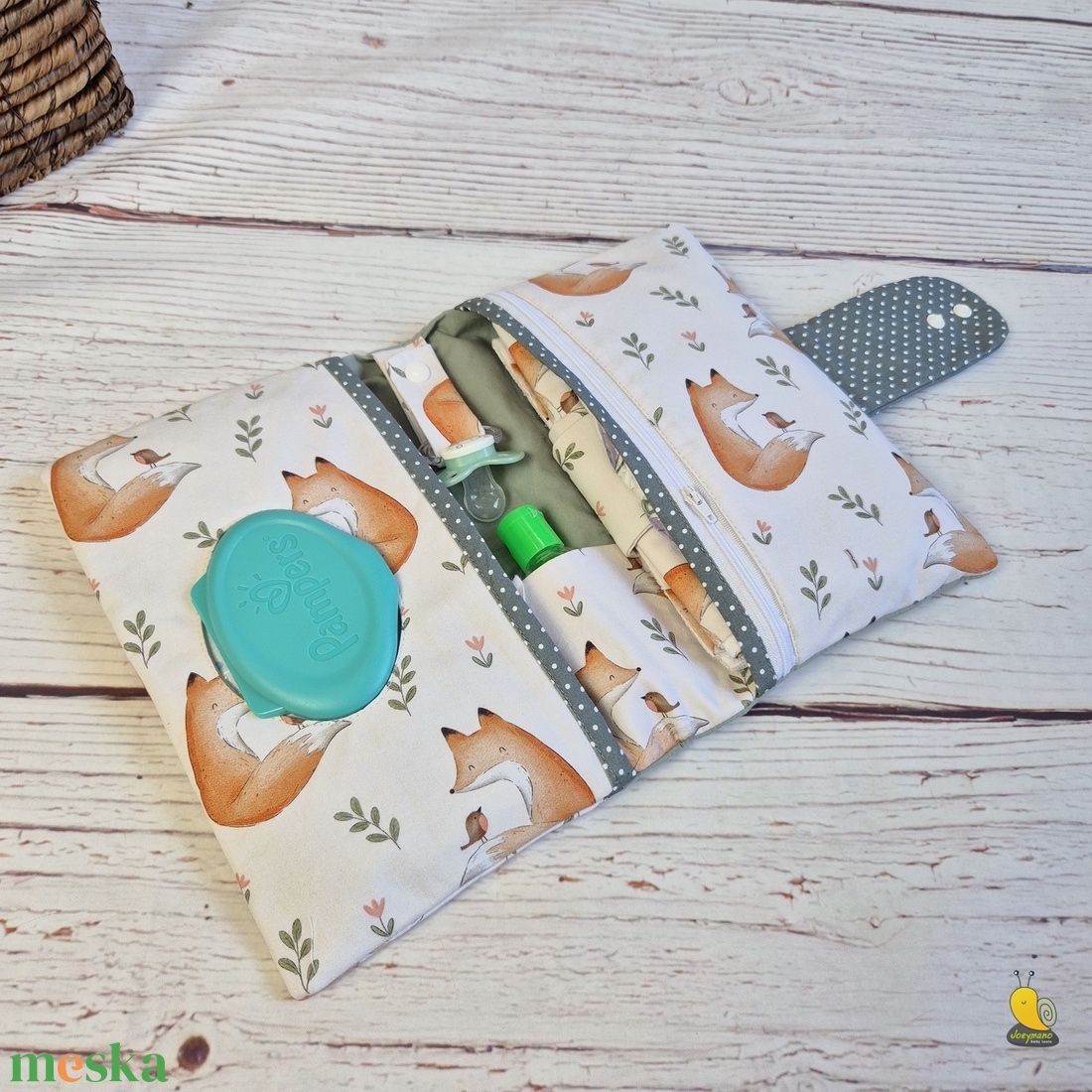 Pelenkázó neszesszer - Barátság - baba - mama - pelenkázó, babafürdető kellékek - pelenkázó neszeszer, pelenkatartó - Meska.hu