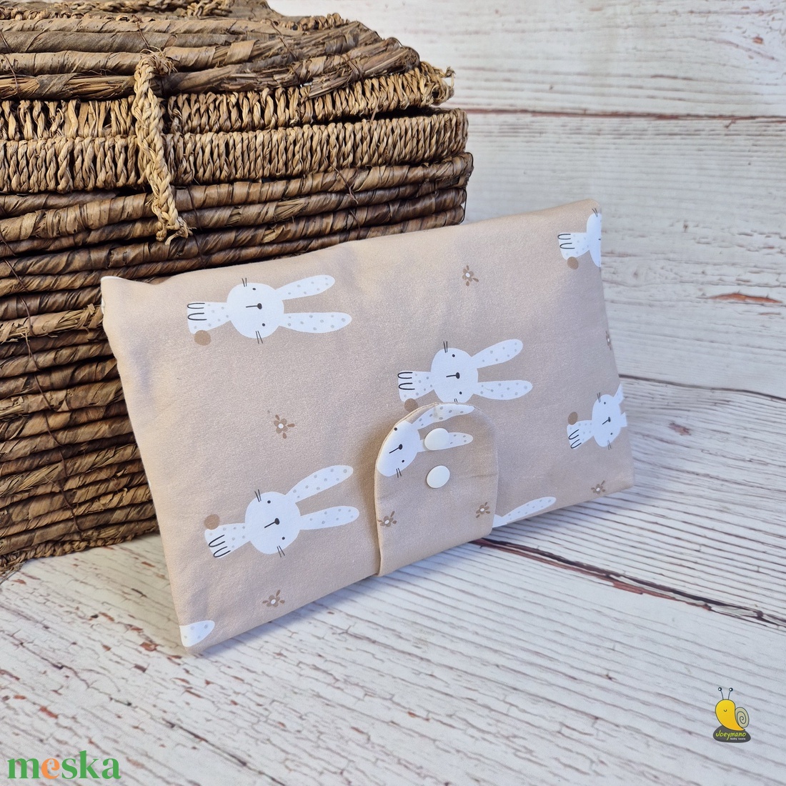 Pelenkázó neszesszer - Nyuszik - baba - mama - pelenkázó, babafürdető kellékek - pelenkázó neszeszer, pelenkatartó - Meska.hu