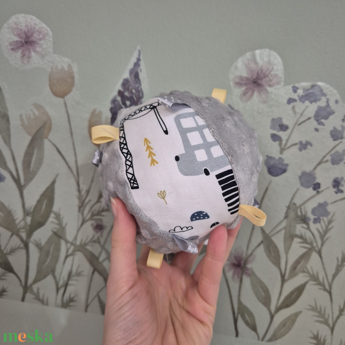 Címkés babalabda - Több színben - baba - mama - baba játékok - babalabda - Meska.hu