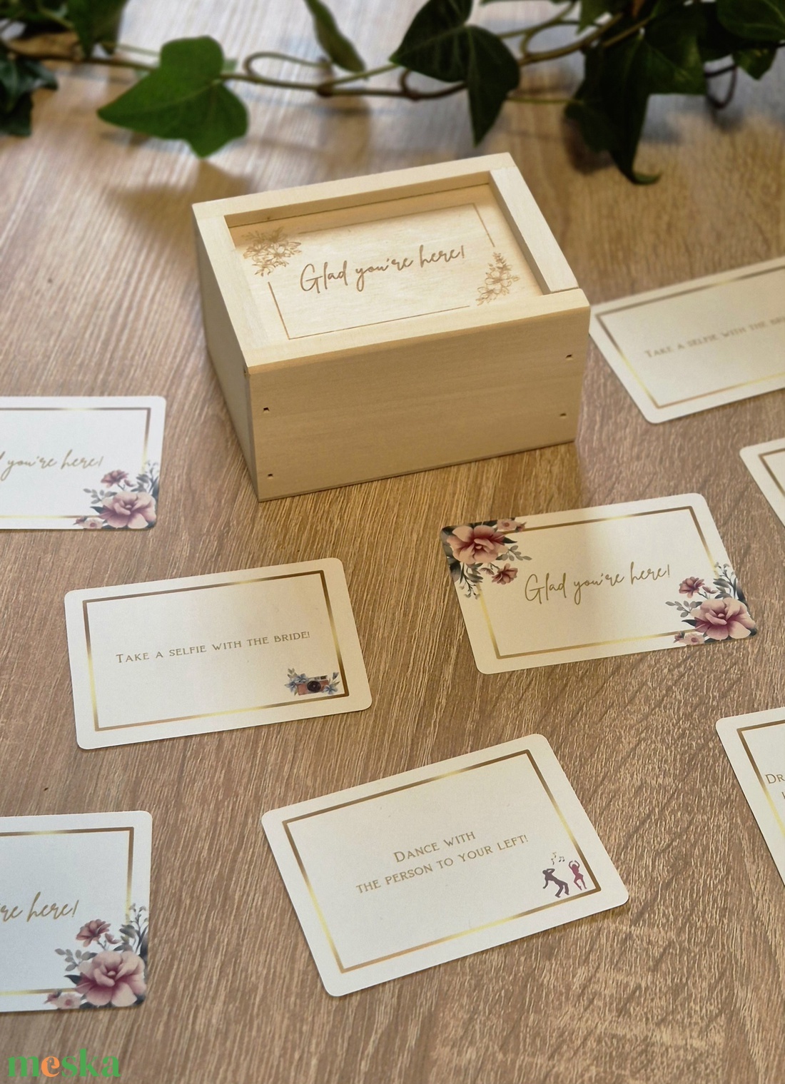 Wedding Party Game (Glad you're here!) - Pink - esküvő - emlék & ajándék - köszönőajándék - Meska.hu Wedding Party Game (Glad you're here!) - Pink - esküvő - emlék & ajándék - köszönőajándék - Meska.hu