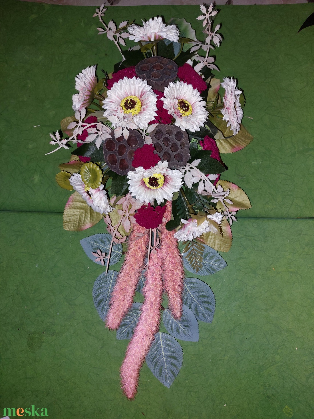 Tavaszi asztaldísz - otthon & életmód - virágdekoráció - virágdíszek - asztali virágdísz - Meska.hu