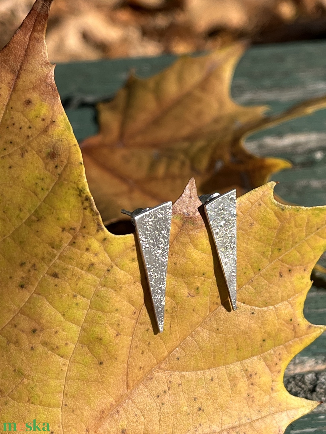 Ezüst fülbevaló - ékszer - fülbevaló - fülékszer - Meska.hu