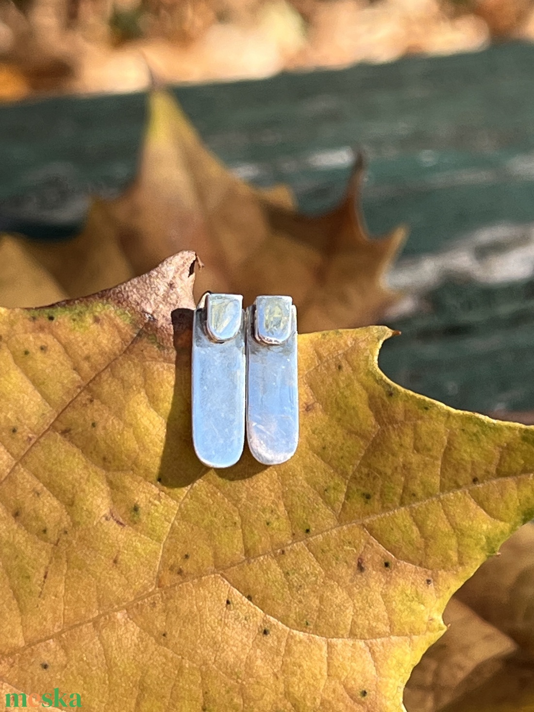 Ezüst fülbevaló - ékszer - fülbevaló - fülékszer - Meska.hu