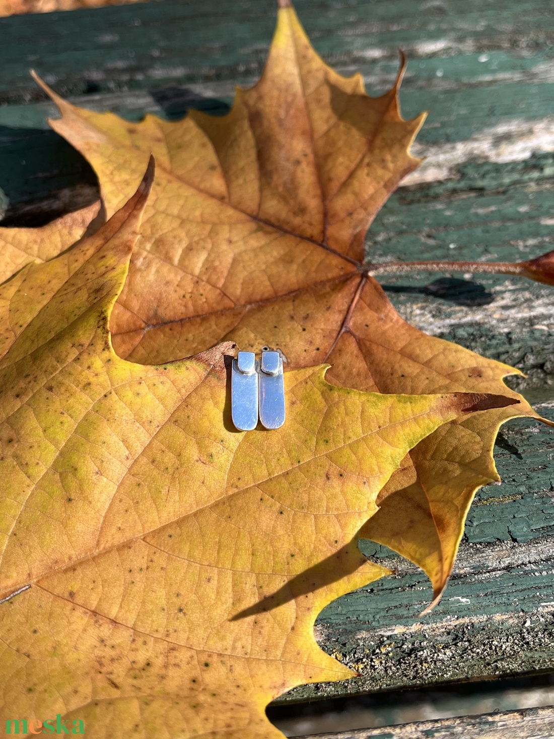 Ezüst fülbevaló - ékszer - fülbevaló - fülékszer - Meska.hu