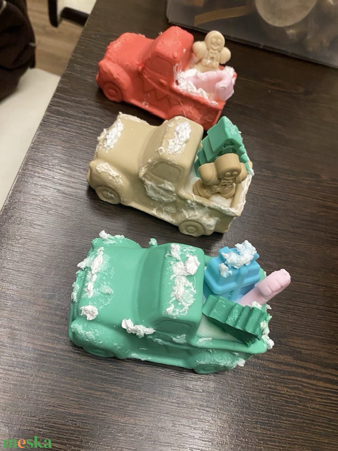 Karácsonyi Szappan autók - szépségápolás - szappan & fürdés - kézműves szappan - Meska.hu