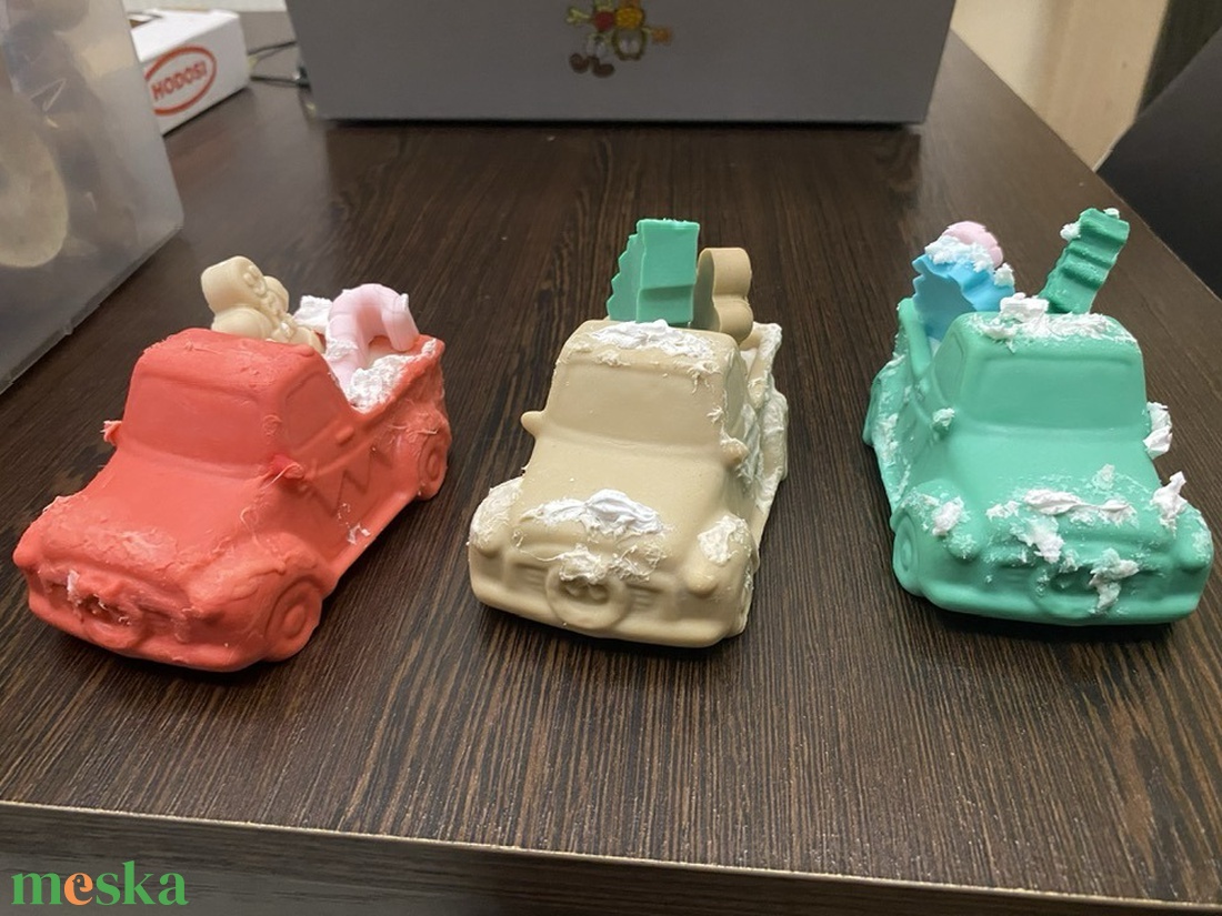 Karácsonyi Szappan autók - szépségápolás - szappan & fürdés - kézműves szappan - Meska.hu